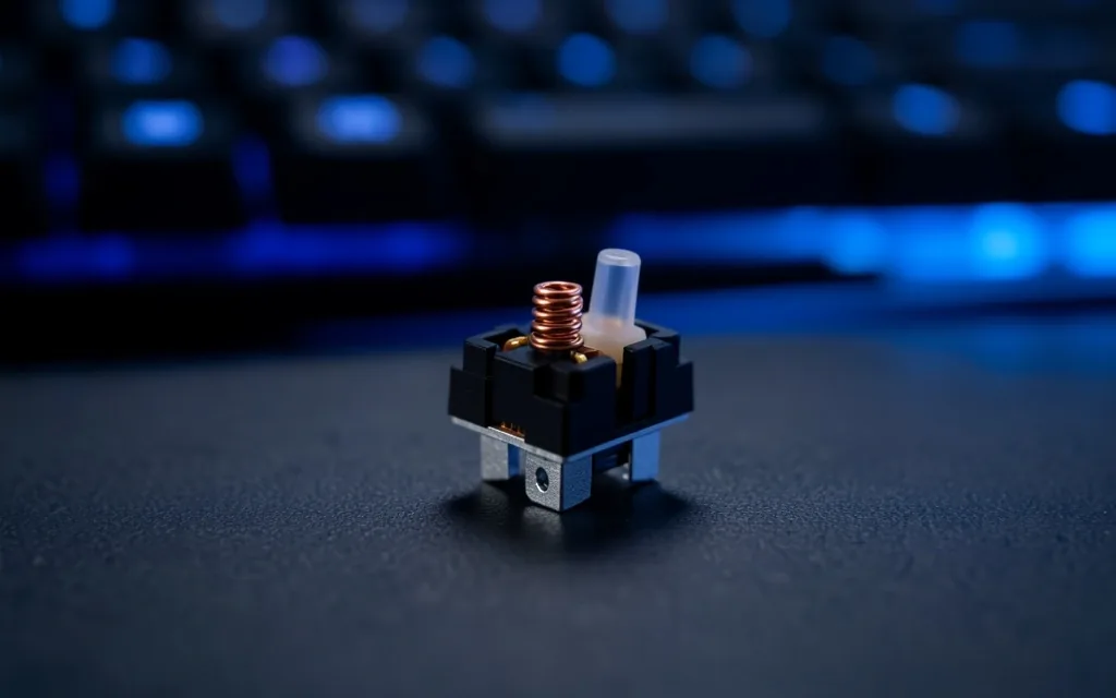 Componentes mecánicos de teclado de alto rendimiento